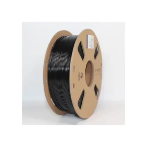Filament GEMBIRD pt. imprimanta 3d, PETG, 1.75mm diamentru, 1Kg / bobina, topire 220-260 grC, black, "3DP-PETG1.75-01-BK" Lichidare de stoc