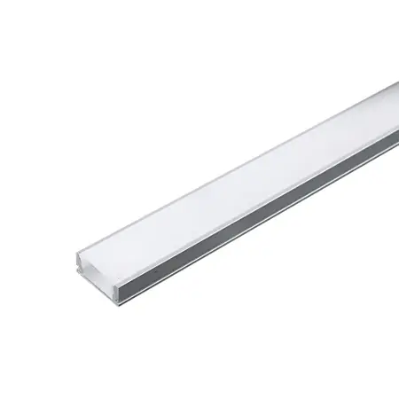 Lichidare de stoc Profil aluminiu pentru 2m 17.4mm x 7mm mat, SKU-3355
