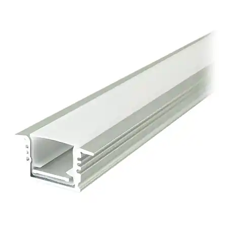 Profil aluminiu V-tac pentru banda led 2m 17mm x 14mm - argintiu, SKU-24105 Cel mai vândut