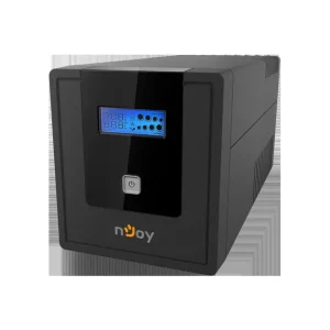 UPS NJOY, "Cadu 1000", Line Int. cu management, mini tower, 1000VA/600W, AVR, Schuko x 2, 2 x baterie GP07122F, display LCD, bac Ofertă limitată