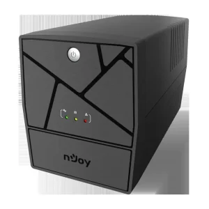 UPS NJOY, "KEEN 1000", Line Int. cu management, tower, 1000VA/600W, AVR, Schuko x 4, 2 x baterie GP07122L, back-up 1 - 10 min., Preferatul clienților