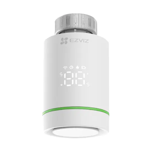 Termostat inteligent EZVIZ pentru calorifer afisaj LED comunicare Wireless ZigBee CS-T55-R100-G Retur ușor