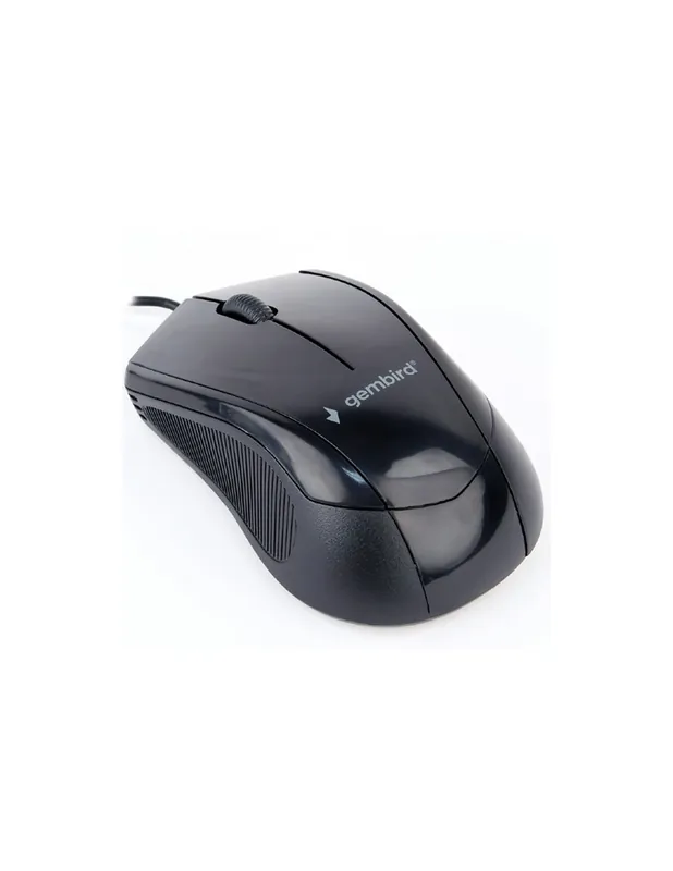 Preț promoțional MOUSE GEMBIRD, notebook, PC, cu fir, optic, USB, 1000 dpi, 3/1, negru, "MUS-3B-02", (include TV 0.15 lei)