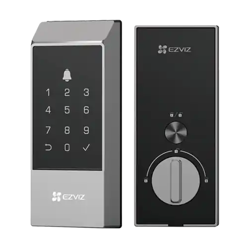 Yala inteligenta, Wi-Fi, multiple metode de deblocare si verificare status inchidere - EZVIZ CS-DL04(WP,M) Cumpărături sigure