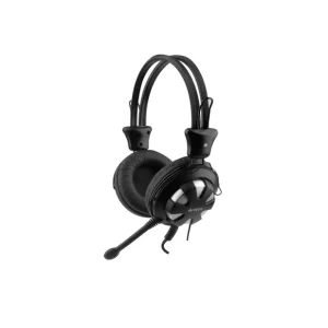 Casti cu microfon A4tech HS-28-3, Argintiu/negru Lichidare de stoc