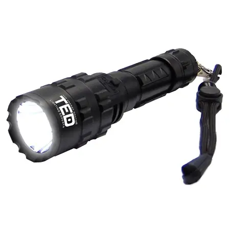 Promoție Lanterna, 10W, aluminiu, cu acumulator, TED