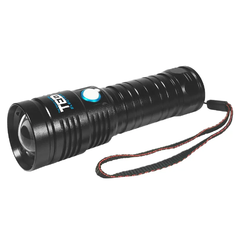 Lanterna TED cu acumulator si ZOOM, include 1 x 26650, YM-123, A0112353 Ofertă limitată