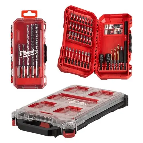 Nu rata Trusa profesionala Packout Slim Compact cu 45 de piese - Milwaukee MLWK-4932499761