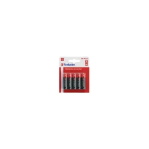 BATERIE VERBATIMAA (R6), 1.5V alcalina, 10 buc., "49875" Disponibil imediat