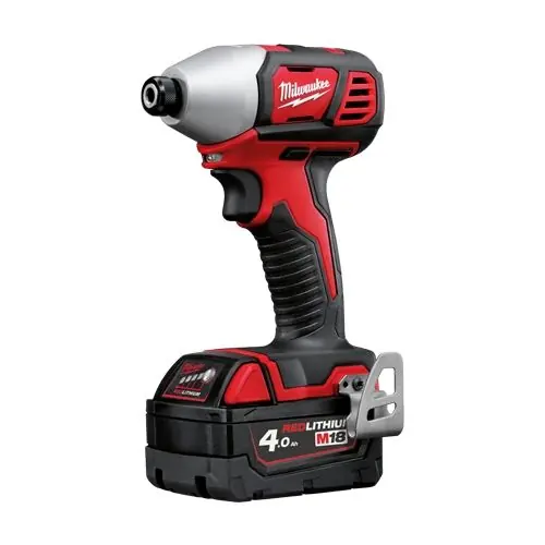 Cel mai vândut Masina de insurubat cu impact, compacta, ¼ Hex, REDLINK, 2 acc. M18 B4, 1 inc. M12-18C - Milwaukee MLWK-4933443580