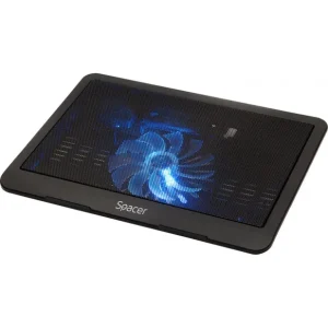 Disponibil imediat Cooler Laptop Spacer SP-NC19, 15.6", Negru