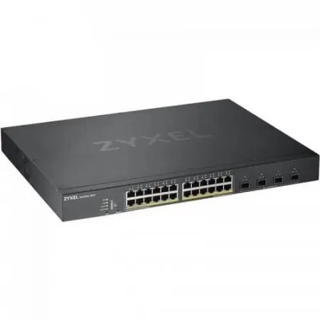 Switch ZYXEL XGS1930-28, 28 porturi, cu magagement L3, 24x Gigabit, 4x SFP+ port - XGS1930-28-EU0101F Cumpărături sigure