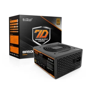 SURSA PCCOOLER 500W (real), fan 120mm PWM, 80 Plus Bronze, 2x PCI-E (6+2),6x S-ATA "GI-BR500",(include TV 1.75lei) Ultima șansă