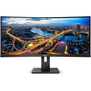 Reducere Monitor curbat LED VA Philips 34", UltraWide QHD, DisplayPort, Negru