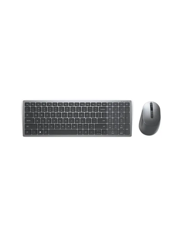 Calitate înaltă Kit tastatura si mouse Dell KM7120W, Wireless, Titan grey