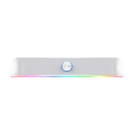 Soundbar Trust GXT 619W Thorne, putere maxima iesire 12W, freccventa raspuns 150 Hz - 20.000 Hz, impendata difuzor 4 Ohm, cu iluminare, alb Cumpără online