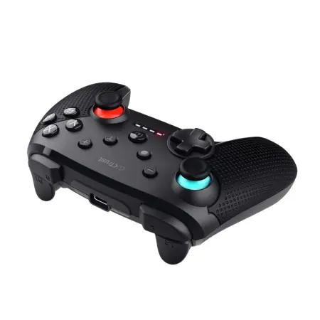 Controller wireless Trust Muta pentru consola Nintendo Switch, 15 butoane, controale: A, B, X, Y, L1, L2, L3, R1, R2, R3, reset, 8-way, start, select, d-input, negru Ofertă de sezon