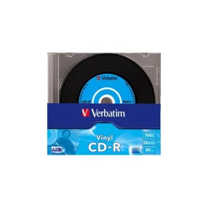 CD-R VERBATIM700MB, 80min, viteza 52x,carcasa, "AZO Data Vinyl" "43426" Preț promoțional