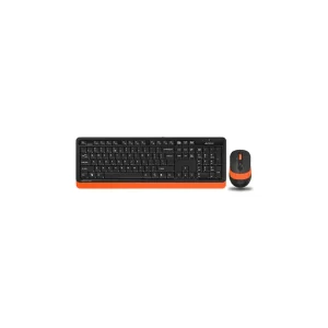 Kit TASTATURA si Mouse A4TECH, "Fstyler FG10+FGK10", wireless, 104 taste format standard, mouse 2000dpi, 4/1 butoane, negru &amp Preț promoțional
