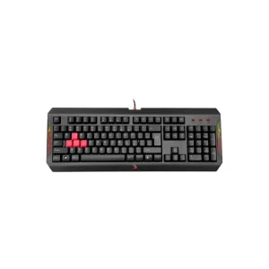 Cumpără online TASTATURA A4TECH - gaming, "Bloody gaming", cu fir 1.8m, 106 taste, format standard , USB, negru, "Q100" (include TV 0.75 lei)