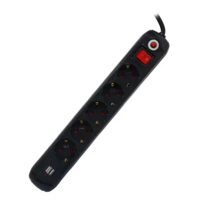 Super ofertă PROTECTOR POWER SURGE 4.5M/5OUTL. PP-5-45B-USB SPACER