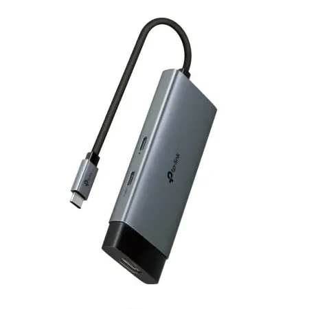 USB Type-C 5-Port Hub SPEC: 1 × USB-C Connector，1 × HDMI 4K 60Hz Port，1 × USB-C PD 100W Port，2 × USB-A 3.0 Ports，1 × USB-C 3.0 Port FEATURE: Plug and Play, Self-storage for Connector, Fast Heat Dissipation, Flexible and Durable Chilipir
