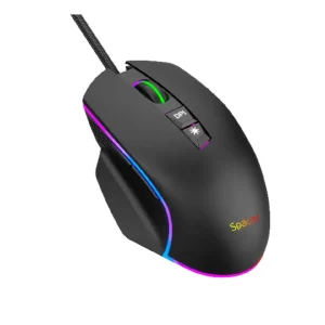 Reduceri MOUSE Spacer - gaming, gaming, cu fir, USB, optic, 8.000 DPI, butoane/scroll 6/1, iluminare RGB, negru, "SPGM-PULSAR-SPEED" (inc