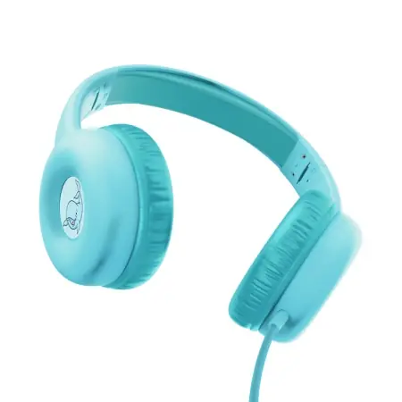 Bestseller Casti Trust Nouna cu fir pentru copii, frecventa raspuns 20 Hz - 20.000 Hz, senzitivitate 92 dB, albastru