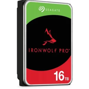 HDD NAS SEAGATE IronWolf Pro 16TB CMR 3.5", 256MB, SATA 6Gbps, 7200RPM, RV Sensors, Rescue Data Recovery Services 3 ani, TBW: 55 Expediere rapidă