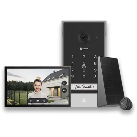 SONERIE VIDEO SMART CU PANOU SOLAR Nu rata