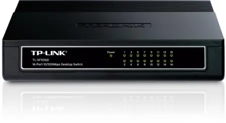 Switch TP-Link TL-SF1016D, 16 port, 10/100 Mbps Expediere rapidă