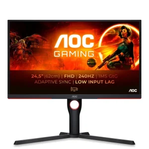 Monitor 24.5" AOC 25G3ZM/BK, Negru cu rosu Cumpărături sigure