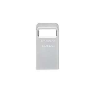 Transport gratuit USB Flash Drive Kingston 128GB Data Traveler Micro, USB 3.2 Gen1, Metalic