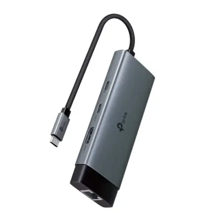 USB Type-C 6-Port Hub SPEC: 1 USB-C Connector, 1 HDMI 4K 60Hz Port, 1 USB-C PD 100W Port, 1 RJ45 1000Mbps Port, 2 USB-A 3.0 Ports, 1 USB-C 3.0 Port FEATURE: Plug and Play, Self-storage for Connector, Fast Heat Dissipation, Flexible and Durable Lichidare de stoc