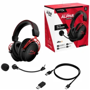 Casti cu microfon HP HyperX Cloud Alpha, wireless, negru Cel mai bun preț