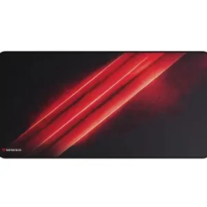 Mousepad Genesis Carbon 500 Maxi Flash, material cauciuc + textil, dimensiuni 900x450x2.5 mm, negru/rosu Reducere