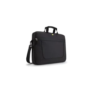 Transport gratuit GEANTA CASE LOGIC, pentru notebook de max. 15.6 inch, 1 compartiment, buzunar frontal, waterproof, poliester, Negru