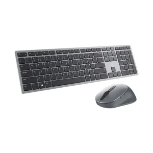 Livrare expres Kit Wireless Multi Device Mouse + Tastatura Dell Premier KM7321W, USB Dongle, Bluetooth, Layout INT, Gri