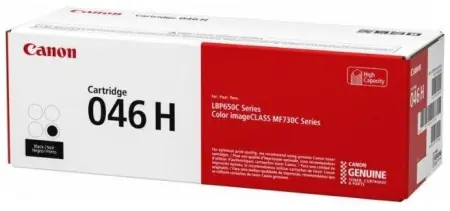 Reducere extra Toner Canon CRG046HBK, black, capacitate 6300 pagini, pentru seriile LBP65x , MF73x.