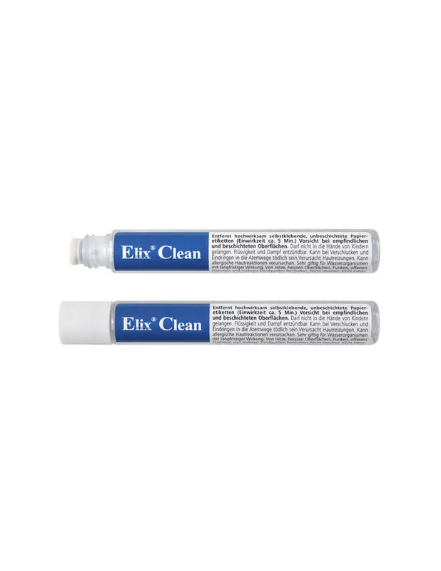 Plată sigură Tub cu lichid pentru curatare (indepartare) etichete, 15ml, ELIX Clean