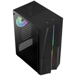 Transport gratuit Carcasa Aerocool Mecha, Mid-Tower, fara sursa, ATX, Black