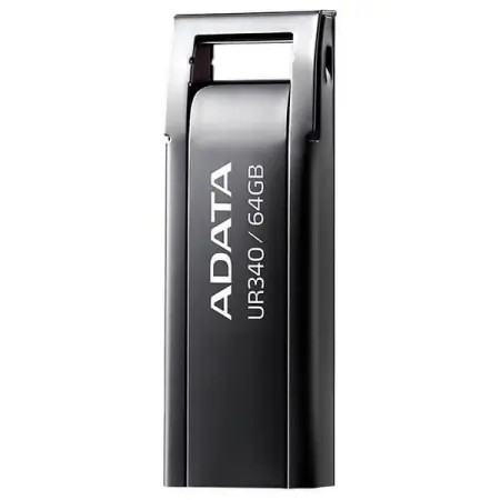 Livrare gratuită Memorie USB Flash Drive Adata UR340, 64GB, USB 3.2, black metalic