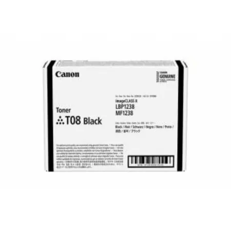 Toner Canon CRG-T08 black, 11k pagini, pentru i-SENSYS X 1238. Reducere