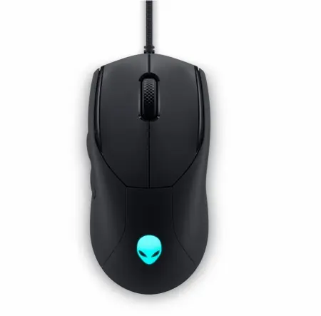 Reducere Mouse Alienware Gaming Mouse AW320M, cu fir, negru