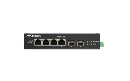 Switch Hikvision DS-3T0506HP-E/HS, 4-Port, PoE Cumpără acum