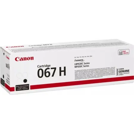 Toner Canon CRG067HBK , black, capacitate 3130 pagini, pentru LBP-631 / LBP-631-cw / LBP-633 / LBP-633cdw / CRG-067Y / CRG067Y / MF-651 / MF- 651cw / MF-655 / MF-655cdw / MF-657 / MF-657cdw. Calitate înaltă