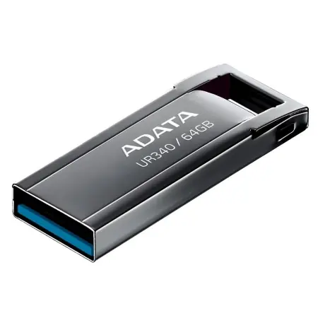 Ieftin Memorie USB Flash Drive Adata UR340, 32GB, USB 3.2, black metalic