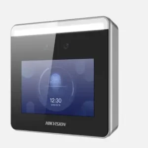 Terminal access control cu face recognition Hikvision DS-K1T331W, alerta de purtare a mastilor de protectie pe fata, capacitate pana la maxim 1000 de imagini faciale, 1500 carduri( cu conectare a unui cititor de card extern), 150000 evenimente, Premium