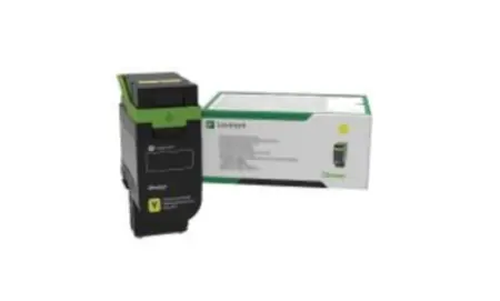 Lexmark 77L20Y0 CS963, CX950, 951, 961, 962, 963, 833 Yellow Return Programme 12K Toner Cartridge Disponibil imediat