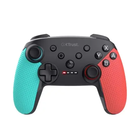 Doar azi Controller wireless Trust Muta pentru consola Nintendo Switch, 15 butoane, controale: A, B, X, Y, L1, L2, L3, R1, R2, R3, reset, 8-way, start, select, d-input, multicolor